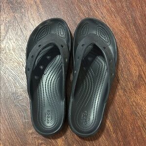 CROCS Black Comfort Slides Unisex